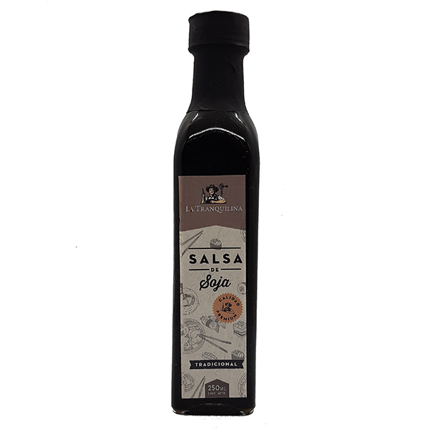 SALSA DE SOJA TRADICIONAL 醬油 250 ML. 